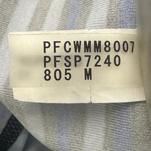 Calvin Klein Workout Leggings Size M Blue Striped Activewear Athleisure Yoga - Picture 8 of 8